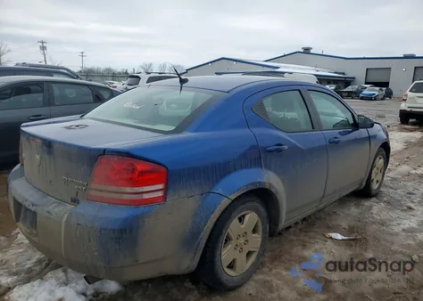 2010 Dodge Avenger Sxt z USA, uszkodzony, nr VIN 1B3CC4FB7AN110876